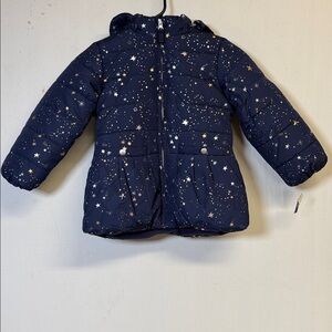 OshKosh B'gosh Navy Blue Celestial Print Jacket Size 6